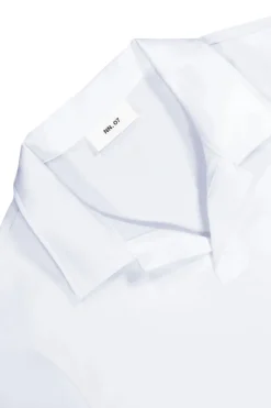 Heren polo korte mouw wit