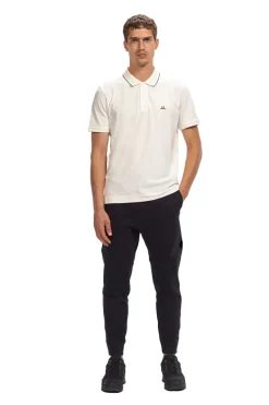 Heren polo korte mouw wit