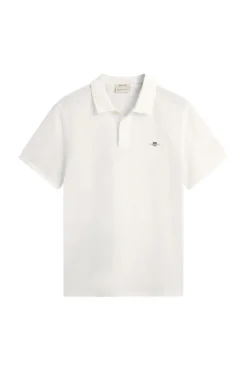Heren polo korte mouw wit