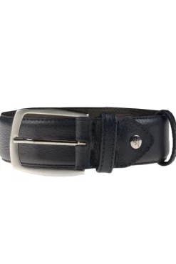 Heren riem blauw