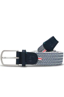 Heren riem blauw