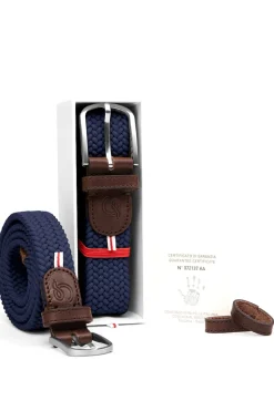 Heren riem blauw