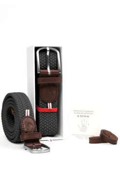 Heren riem grijs