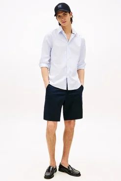 Heren short blauw