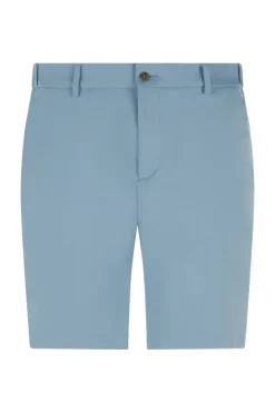Heren short blauw