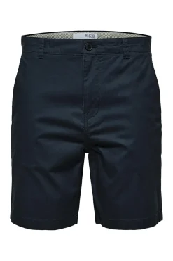 Heren short blauw