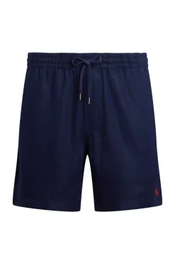 Heren short blauw