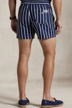 Heren short blauw