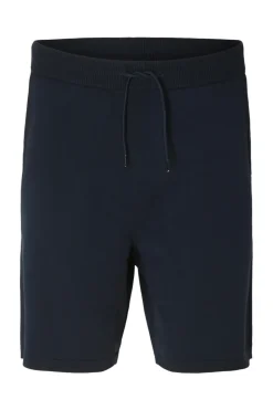 Heren short blauw