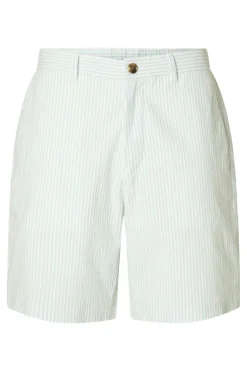 Heren short blauw