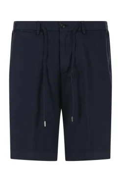 Heren short blauw