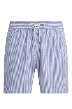Heren short blauw