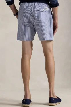 Heren short blauw