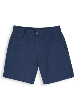 Heren short blauw