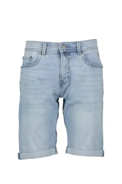Heren short blauw