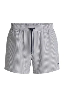 Heren short blauw