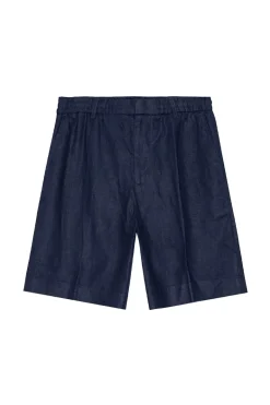 Heren short blauw