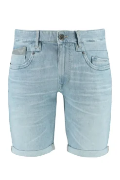 Heren short blauw