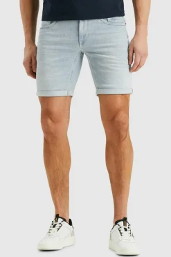 Heren short blauw