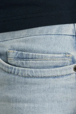 Heren short blauw