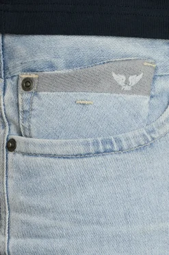 Heren short blauw