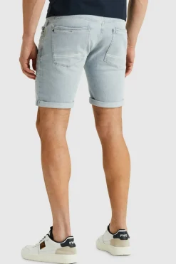 Heren short blauw