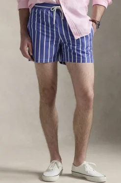 Heren short blauw