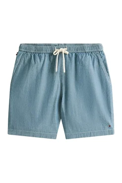 Heren short blauw
