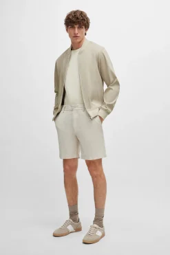 Heren short bruin