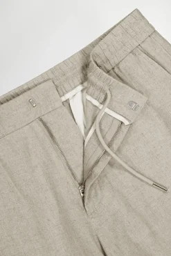 Heren short bruin