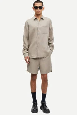 Heren short bruin
