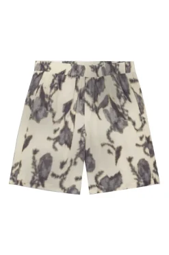 Heren short ecru