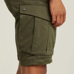 Heren short grijs