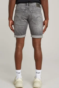 Heren short grijs