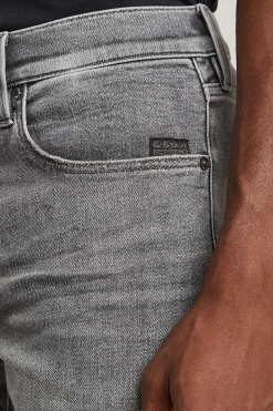 Heren short grijs