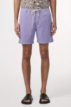Heren short paars