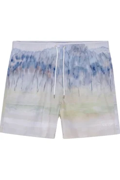Heren short wit