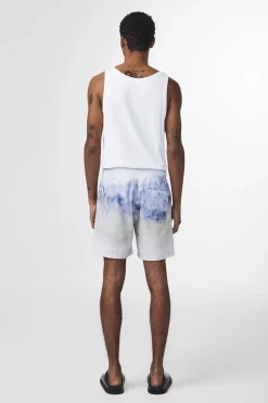Heren short wit