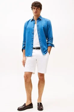 Heren short wit