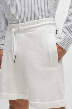 Heren short wit
