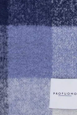 Heren sjaal blauw