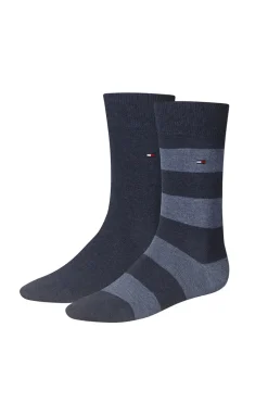Heren sokken blauw