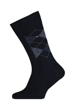 Heren sokken blauw