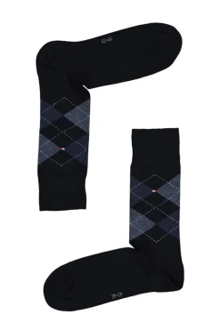 Heren sokken blauw