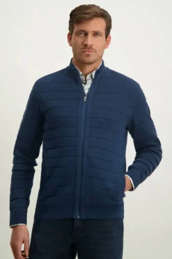 Heren spencer blauw