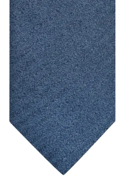 Heren stropdas blauw