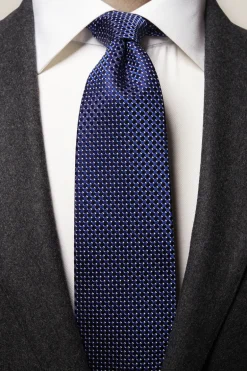 Heren stropdas blauw