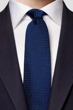 Heren stropdas blauw