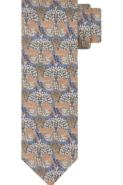 Heren stropdas blauw