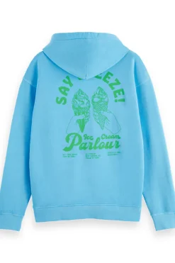 Heren sweater blauw